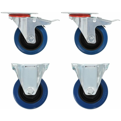 Rotelle 8 pz 75 mm - VIDAXL