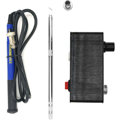 QUICKO mini schermo OLED T12-942 stazione di saldatura termostato testa con una stazione di saldatura + K + maniglia blu manico in plastica 9501 precio