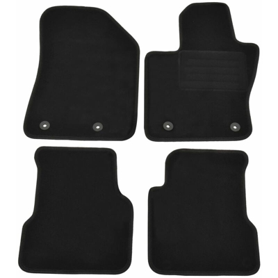 Set di Tappetini per Auto 4 pz per Jeep Compass II (MP) - VIDAXL