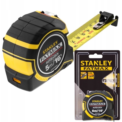 Stanley Tools Zsta-0-33-503 - Metro A Nastro Fatmax Pro Con Blocco Automatico, 5 M