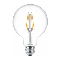 Lampadina Globo a filamento LED Philips 8W attacco E27 2700K PHILEDGL12060D en oferta