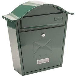 Sterling MB01G - Cassetta delle lettere classica, colore: Verde en oferta