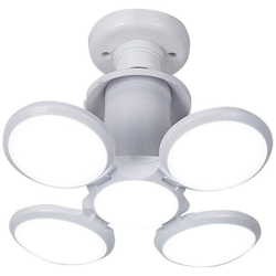 Garage interrato Luci deformabile 40W LED illumina E26 E27 / LED lampadina del soffitto di illuminazione Daylight Lampade con 4 pannelli regolabili características