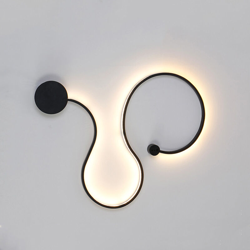 Dopo le lampade moderno comodino Nordic lampada da parete minimalista luci decorative LED creativo soggiorno camera da letto della lampada da parete en oferta