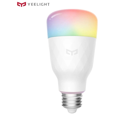 LED RGB Yeelight intelligente lampadina 8.5W Wi-Fi lampadine variopinte E27 Socket Musica Ritmo Cambiare colore luminosita regolabile Compatibile con