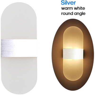 chiave della parete del LED Acrilico (caldo filetto bianco argento) - ASUPERMALL
