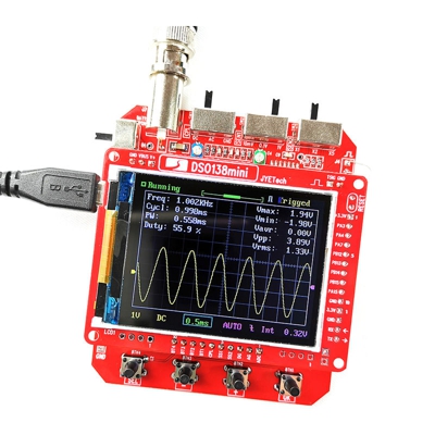 suite di produzione Pocket Digital oscilloscopio fai da te con custodia trasparente 13805K (+ finito parti dell'alloggiamento del modulo di consegna)