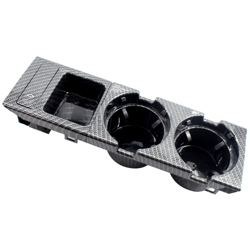 BMW E46 + portabicchieri modelli di cambiamento di carbonio cassette - ASUPERMALL en oferta