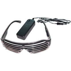 YJ005 di serie in bianco e nero a LED bicchieri Tapparelle colore dieci opzionale lampeggiante partito di festa luce Bar Bar senza batterie vetri características