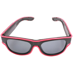 YJ011 standard di lenti per occhiali LED di colore 10 opzionalmente nero USB wireless bicchieri Sparkler del partito di ricarica bicchieri decorati características