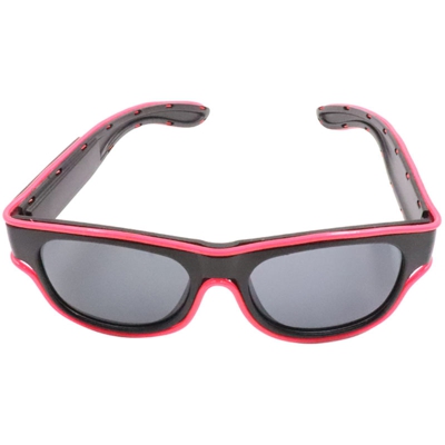 YJ011 standard di lenti per occhiali LED di colore 10 opzionalmente nero USB wireless bicchieri Sparkler del partito di ricarica bicchieri decorati