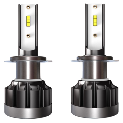 2Pcs LED Car Headlight Bulbs LED di guida lampada All-in-one di conversione Kit 6000K H7 - ASUPERMALL