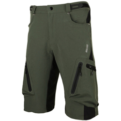 Shorts da ciclismo, verde militare, L - ASUPERMALL precio