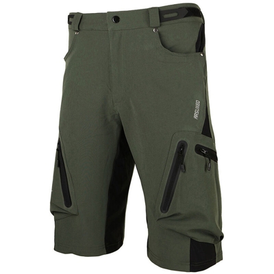 Shorts da ciclismo, verde militare, L - ASUPERMALL