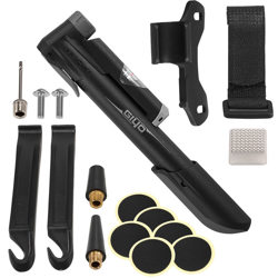 Gonfiatore con barometro + accessori - ASUPERMALL precio