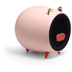 Rosa maiale nella regolazione 220V 500W mini piccole stufe domestiche riscaldatore ad aria - ASUPERMALL en oferta