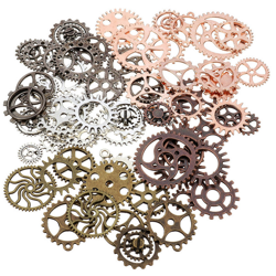 Lega vigilanza di orologio Gear Wheel fai da te Ornament Accessori meccanici ruota dentata I monili Charms Arte Parti per Crafting - ASUPERMALL características