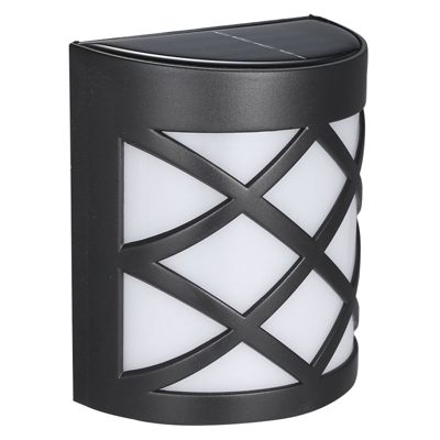 Applique retro, griglia, 6 LED, bianco caldo - ASUPERMALL