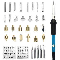35 saldatori incisione legno ustione termica kit UTENSILE temperatura impostata regolabile della elettrico dell'elettrodo saldatore UE - ASUPERMALL características