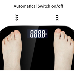 Domestici bilance intelligenti, la salute bilance bilance elettroniche, scala di grasso corporeo grasso scala, SY12, ricarica denaro nero - ASUPERMALL precio