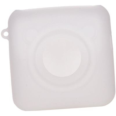 Custodia protettiva in silicone con cordino, (per l'uso con OS1768), bianco - ASUPERMALL