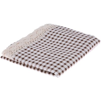 Cotone e Lino Tovaglia rettangolo antipolvere Tovaglia caffe copertura tavolo da pranzo per casa / ristorante 200 140cm * - ASUPERMALL