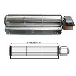 Ventola Tangenziale Motore Dx / Sx Per Forno Stufa Legna Pellet Cm 30 Sp 304 - EUROSTORE07 características