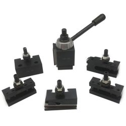 Portautensili portautensili a cambio rapido da 6 pezzi Portautensili per tornio Serie 100 per tornio in metallo da 12 ' - ASUPERMALL características