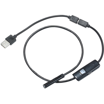 Andrews PC endoscopio 6 7MM megapixel / cellulare lampada 30, con controllo della conduttura linea OTG impermeabile automobilistica specchio 0,5 m
