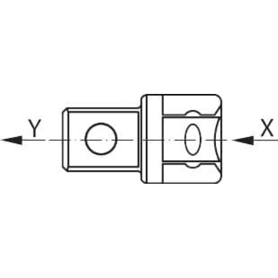 Aumento Adattatore 3/4 I. 1. Auf A. Stahlwille