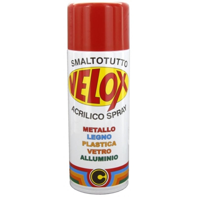 Ital G.e.t.e. - VELOX SPRAY ACRILICO ROSSO FUOCO RAL 3000