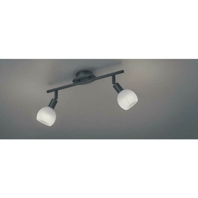 ITALIA BREST SPOT DA PARETE O SOFFITTO ATTACCO PICCOLO E14 IN METALLO COLORE NERO OPACO R80592032 - Trio Lighting