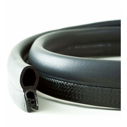 eutras Guarnizione profilo ksd2010 porta gomma bagagliaio Guarnizione – Campo Di Serraggio 2,0 – 3,5 mm – Nero – 5 m - EUTRAS KANTENSCHUTZ precio
