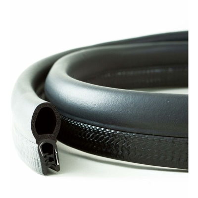 eutras Guarnizione profilo ksd2010 porta gomma bagagliaio Guarnizione – Campo Di Serraggio 2,0 – 3,5 mm – Nero – 5 m - EUTRAS KANTENSCHUTZ