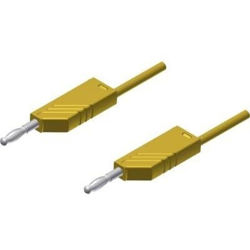 MLN 25/2,5 GE Cavo di misura [Spina a banana 4 mm - Spina a banana 4 mm] 25.00 cm Giallo - Sks Hirschmann en oferta