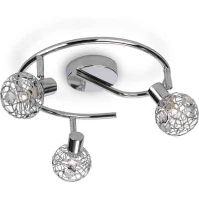 Philips Consumer Spot Faretto Hosta Da Interno Ip20 3Xg9 In Metallo Cromato 55819/11/Pn 5581911Pn