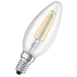 Lampadina Oliva a filamento Osram 4W LED E14 2700K VCB40827CE1G9 en oferta