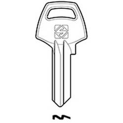 20 PZ Di CHIAVI SILCA PROFILO CB3 OLC GR.2 en oferta