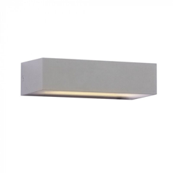Lampada LED V-TAC da Muro Rettangolare 9W Doppio Fascio Luminoso Colore Grigio 3000K IP65 en oferta