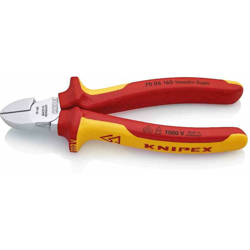KNIPEX Frese laterali, 160mm, 1000V isolato, testato VDE, standard precio