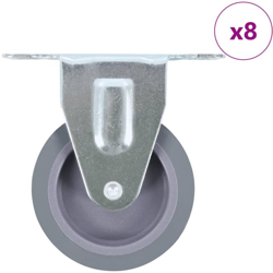 Rotelle Fisse 8 pz 75 mm - VIDAXL características
