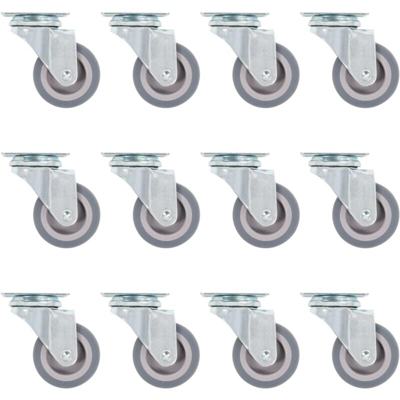 Ruote Girevoli 12 pz 50 mm - VIDAXL