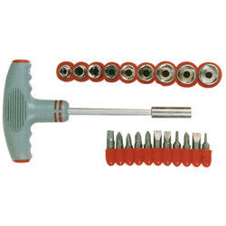 Cacciavite a T con 9 bussole e e 11 inserti da 4 a 12 mm - IDROWEB en oferta