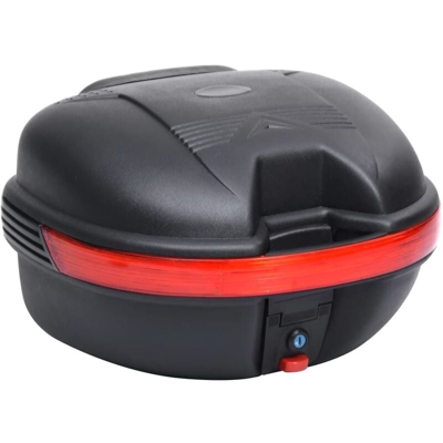 Vidaxl - Cassetta di Coda per Moto 26 L per 1 Casco