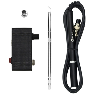 QUICKO mini schermo OLED T12-942 saldatura termostato digitale set saldatura elettroutensile con la prima stazione di saldatura + K + metalli ferrosi