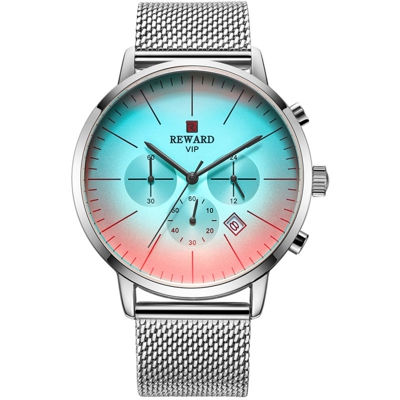 RICOMPENSA sport degli uomini Orologi esterna impermeabile orologio da polso da uomo ora del quarzo Data Clock cronometro Army Military Watch Doppio