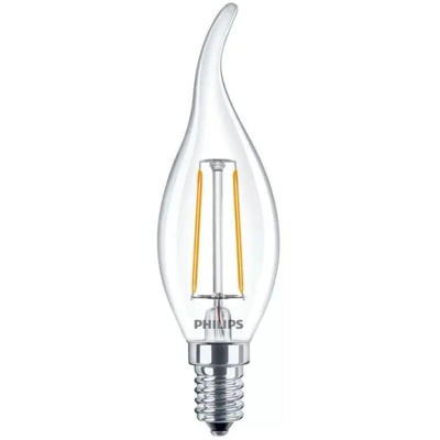 LAMPADINA LED FILAMENTO 2,3W ATTACCO E14 LUCE CALDA PHILEDVEN25E14 - Philips
