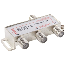 Splitter Antenna Tv A 3 Vie Sdoppiatore Di Segnale Satellitare 3 Uscite Aigostar en oferta