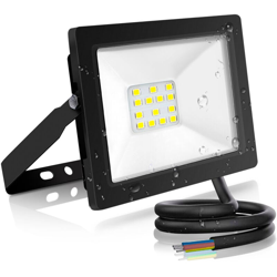 Faro Led Slim Proiettore 10W Smd 6400K Bianco Freddo Ip65 Da Esterno Flood Aigostar características