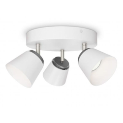 Philips Dender 3 Faretti a Forma di Spirale LED, 3 x 4W, Bianco precio